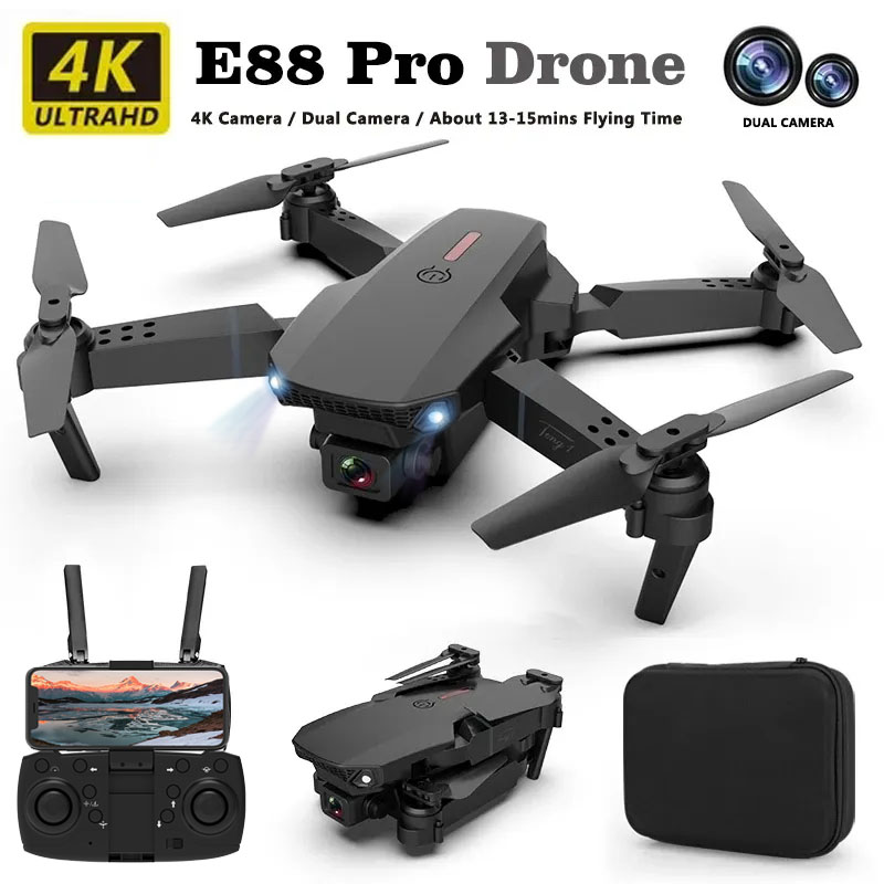 Drone Ae Rc - E88pro Drone Professional Dron Optical Flow