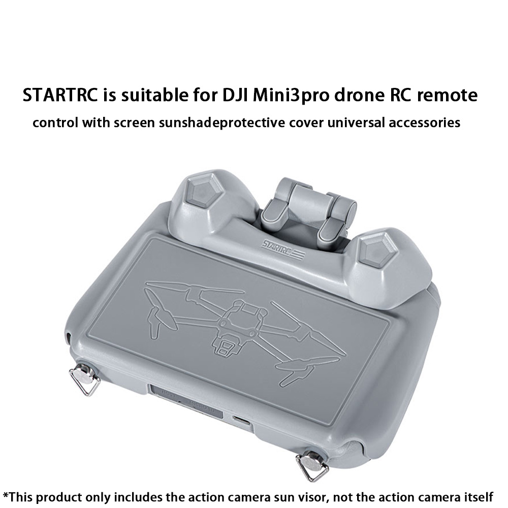 Drone Rc Cover - STARTRC เหมาะสำหรับรีโมทคอนโทรลโดรน DJI Mini3pro พร้อมที่บังแดดหน้าจอ อุปกรณ์เสริมอเนกประสงค์