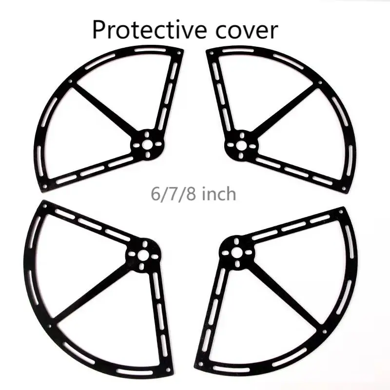 4PCS ใบพัดกรอบป้องกัน Guard ป้ - Drone Rc Cover บทวิจารณ์และราคา
