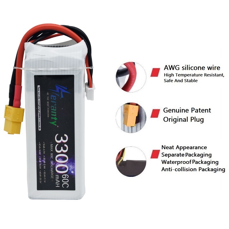 Lipo แบตเตอรี่แบบชาร์จไฟได้4S  - Drone Rc Leading บทวิจารณ์และราคา