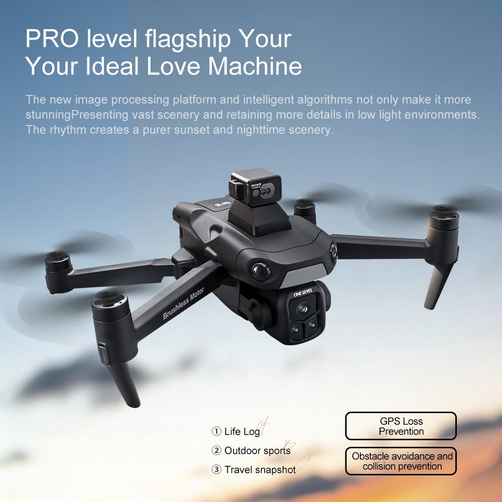 โดรนพับได้รุ่น A1R3S GPS พร้อม - Drone Ae Rc บทวิจารณ์และราคา