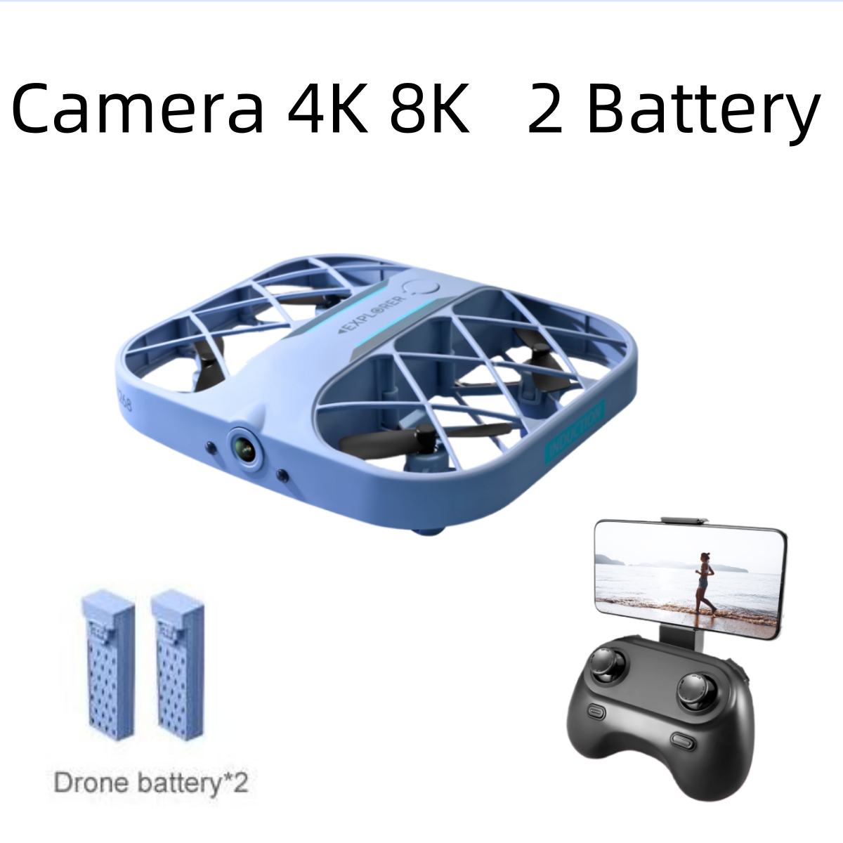 โดรน JJRC H107 FPV RC พร้อมแบต - Drone Ae Rc บทวิจารณ์และราคา