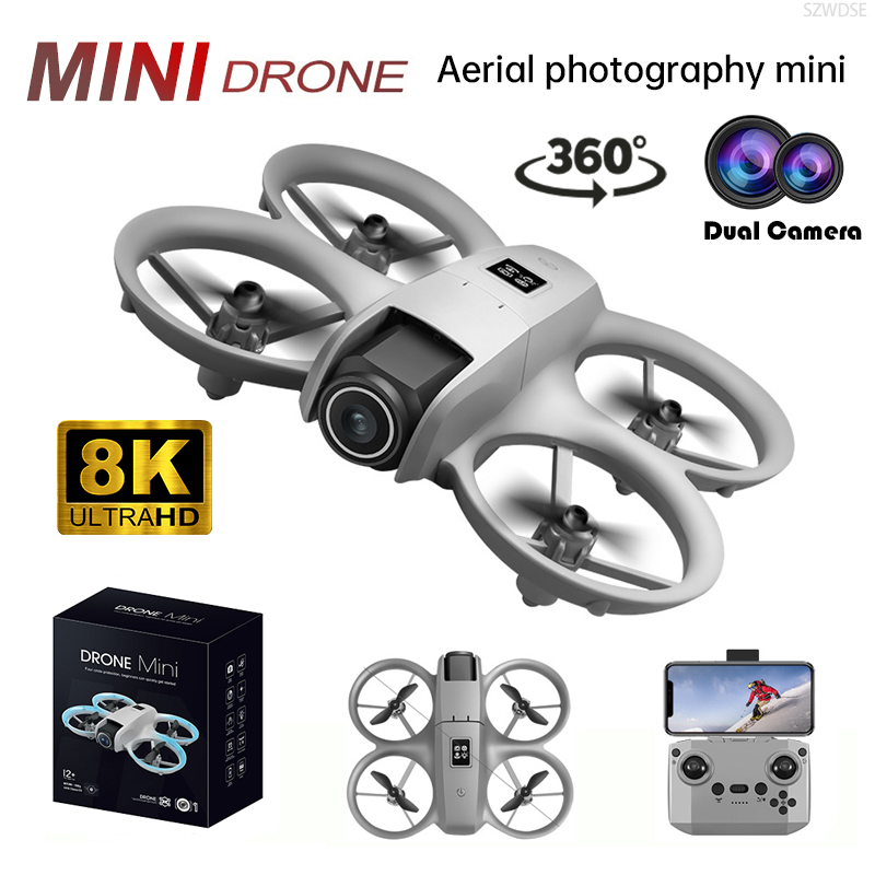 โดรนขนาดเล็กพร้อมกล้องระดับมือ - Drone Ae Rc บทวิจารณ์และราคา