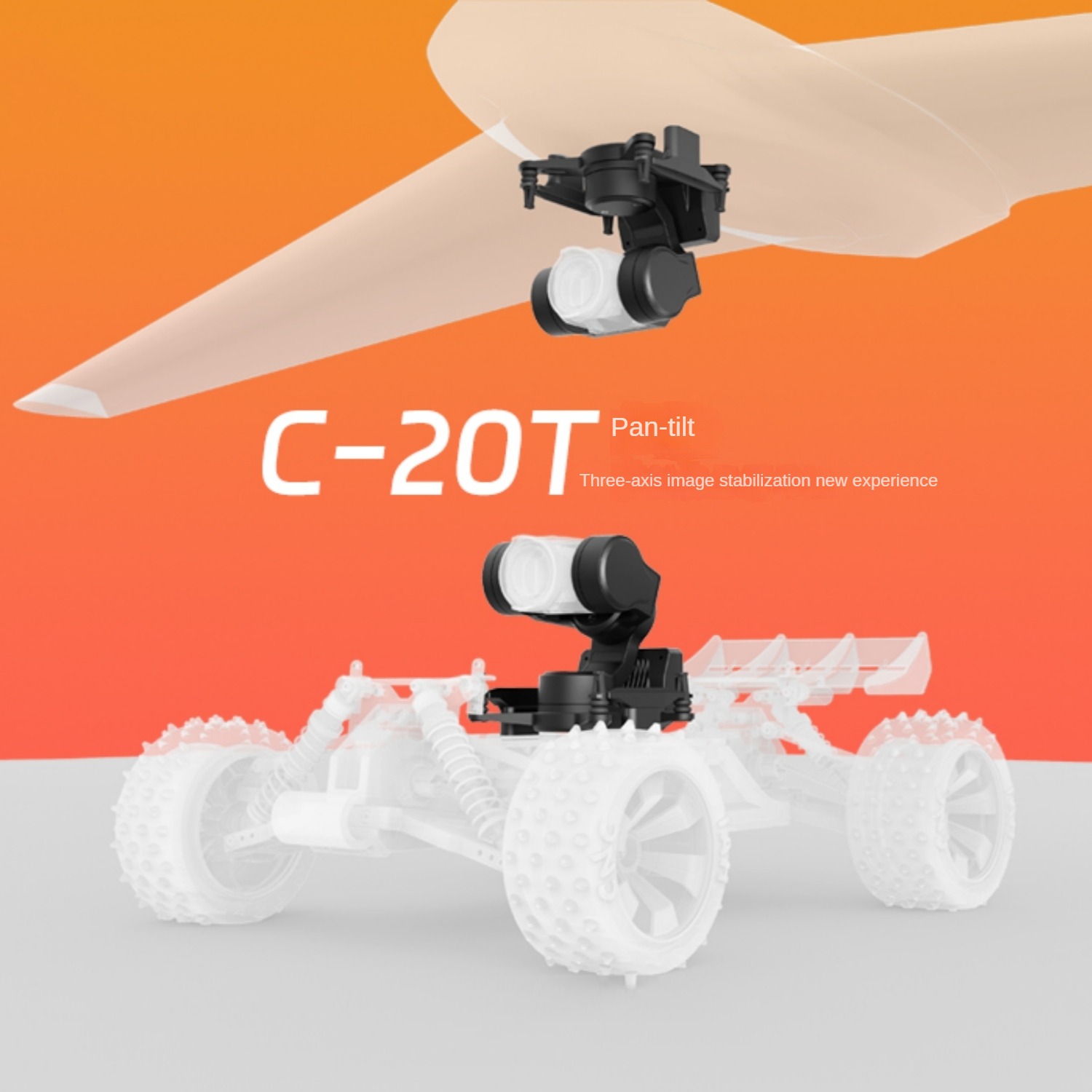 โมดูลติดตามศีรษะแบบ 3 แกน NCZO - Drone Dji Rc Pro บทวิจารณ์และราคา